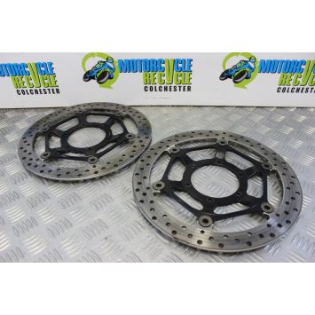 Honda CBR 1000 RR Brake Discs Front Fireblade 2008 to 2011 CBR1000RR B078