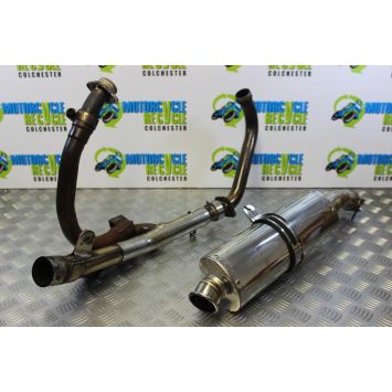 Suzuki SV 650 S Exhaust System Delkevic Can 2003 to 2006 SV650S SV650 B180