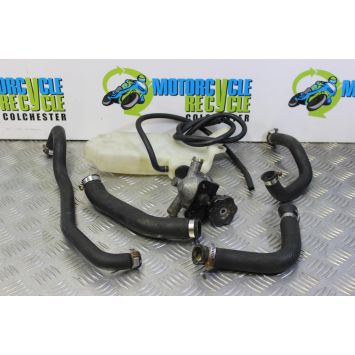 Kawasaki VN 1500 Vulcan Classic Coolant Bottle with Hoses 1996 to 2001 B067