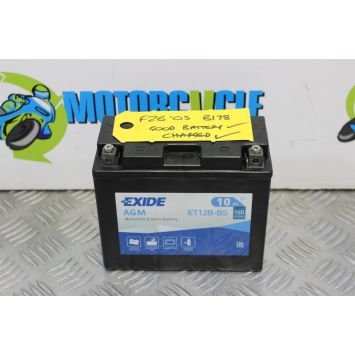Yamaha FZ 6 Fazer Battery ET12B-BS Exide AGM FZ6 2003 2004 2005 2006 B178