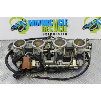 Kawasaki ZX 10 R Throttle Bodies with Injectors ZX10R 2006 2007 D6F D7F B187
