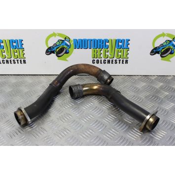 Honda VFR 800 Exhaust Downpipes Headers 1998 to 2001 VFR800 VFR800F B050