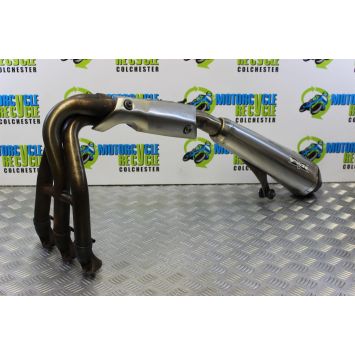 Triumph Street Triple 675 Exhaust Downpipes Remus Can 2013 to 2016 B049