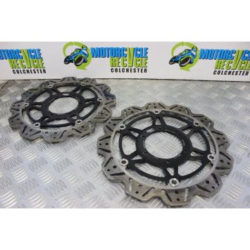 Honda CBR 900 RR Brake Discs Front EBC Fireblade 954 2002 2003 CBR900 B191