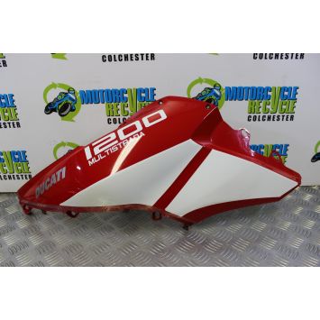 Ducati Multistrada 1200 Panel Tank Left 2010 to 2012 MTS B076