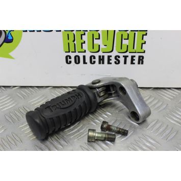 Triumph Legend TT Footrest Hanger Left Riders Front 1998 to 2001 900 B052