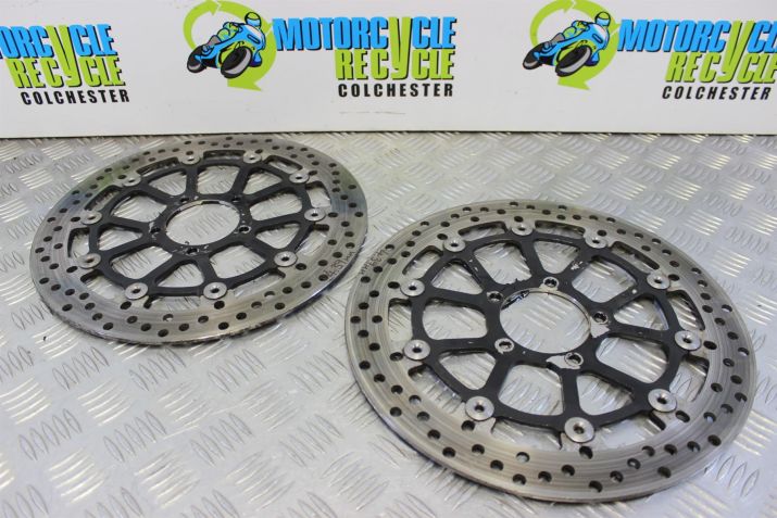 Ducati Multistrada 1200 Brake Discs Front 2010 to 2012 MTS B076