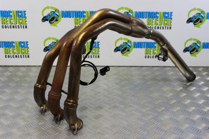 Triumph Speed Triple 955 Exhaust Downpipes Headers 2002 to 2004 955i B054
