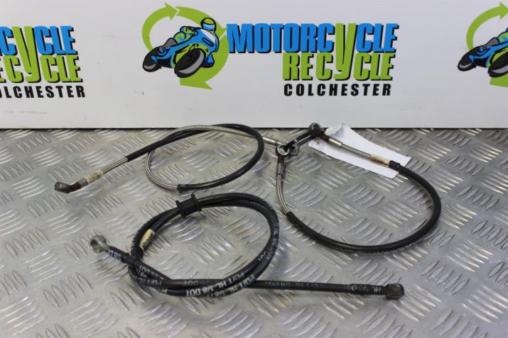 Triumph Speed Triple 955 Brake Hoses Front Rear 2002 to 2004 955i B054