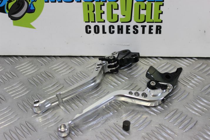 Honda VFR 800 Levers Brake Clutch Silver 1998 to 2001 VFR800 VFR800F B050