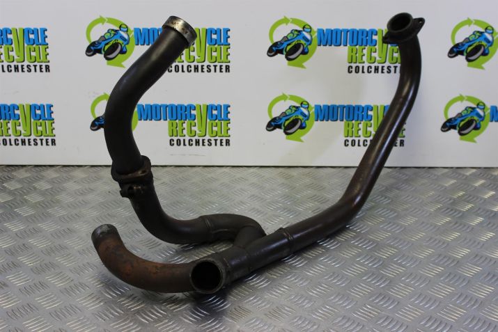 Honda VTR 1000 F Exhaust Downpipes Firestorm 1997 to 2000 VTR1000F B062