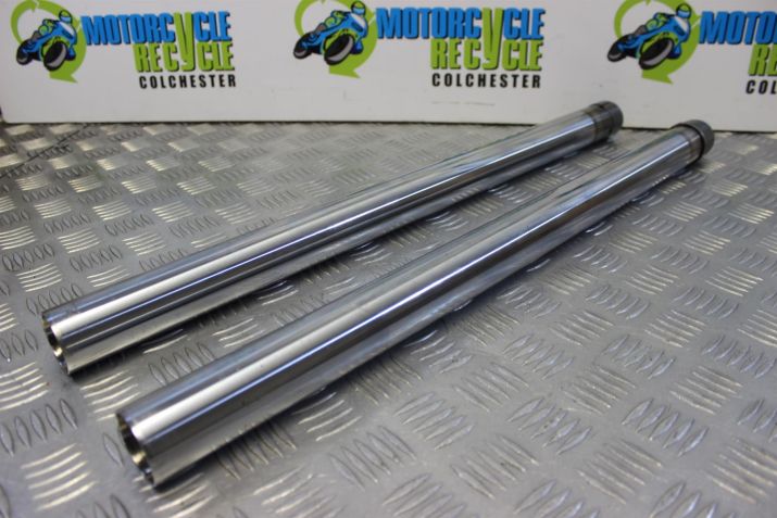 Suzuki GSX 600 F Fork Stanchions Chrome Forks GSXF 2001 to 2006 GSX600F B071