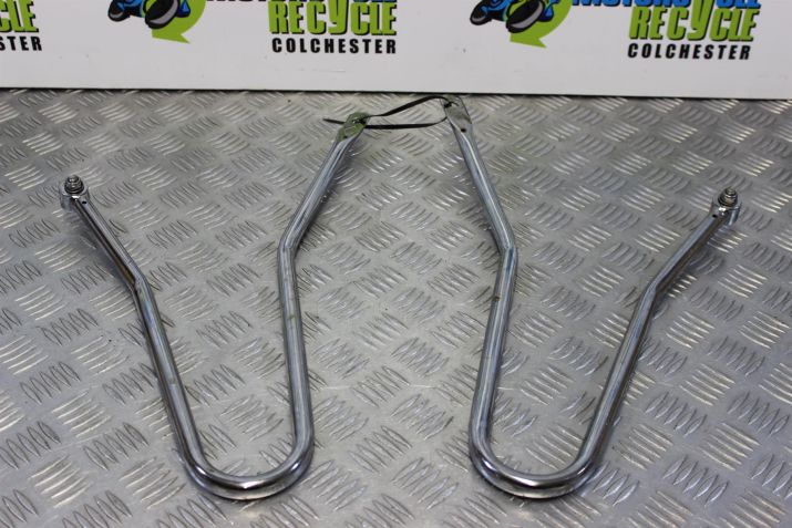 Triumph Legend TT Pannier Rails Frames Chrome 1998 to 2001 900 B052