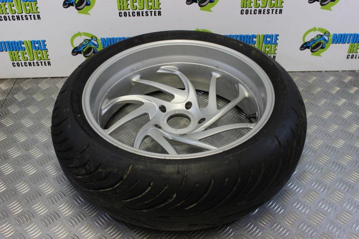 BMW K 1200 S Wheel Rear 6.00x17 Tyre K1200S 2004 to 2008 B061