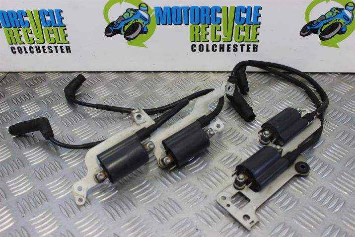 Aprilia RSV 1000 Mille Ignition Coils Caps Leads 2001 2002 RSV1000 B047