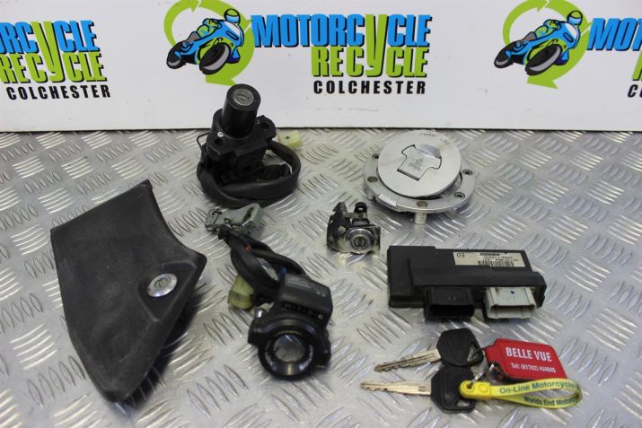 Honda NT 700 V Lock Set HISS ECU Keys ABS Deauville 2006 to 2010 NT700V B057