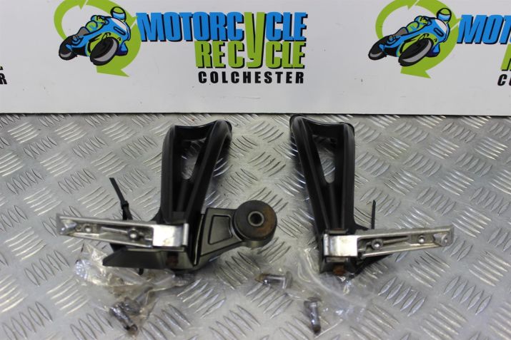 Yamaha FZ8 Fazer Footrest Hangers Pillion Rear 2010 to 2015 FZ8S FZ8N B051