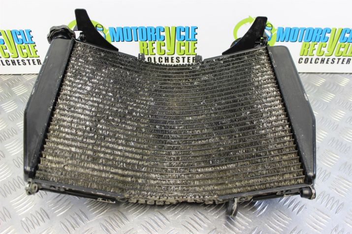 Kawasaki ZX 9 R Radiator with Fan ZX9R Ninja 1998 1999 C1 C2 B103