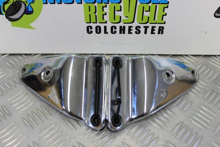 Triumph Legend TT Headlight Mounts Chrome 1998 to 2001 900 B052