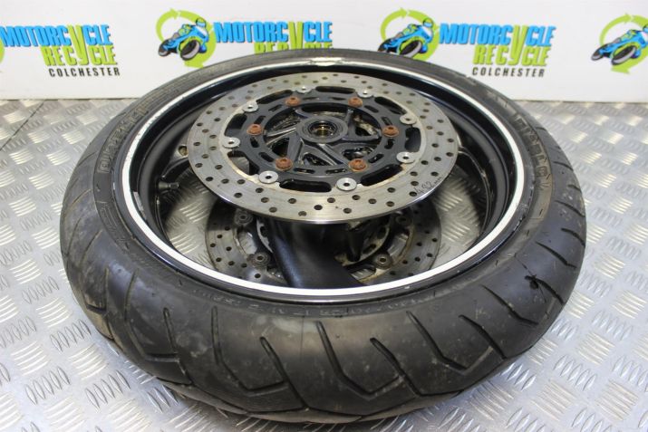 Yamaha XJR 1300 Wheel Front 17x3.50 Good Discs 1999 to 2003 XJR1300 B048