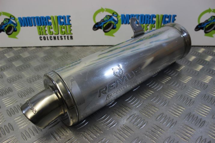 Kawasaki ZX 9 R Race Can Remus Round Alloy ZX9R Ninja 1998 1999 C1 C2 B103