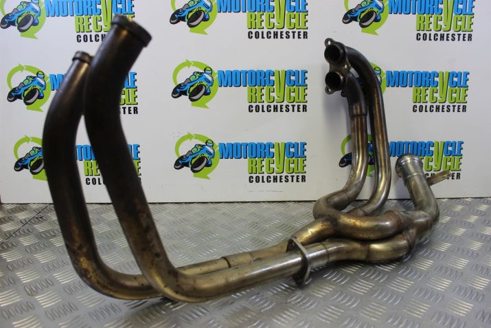 Honda VFR 750 F Exhaust Downpipes Stainless 1994 to 1997 VFR750 VFR750F B070
