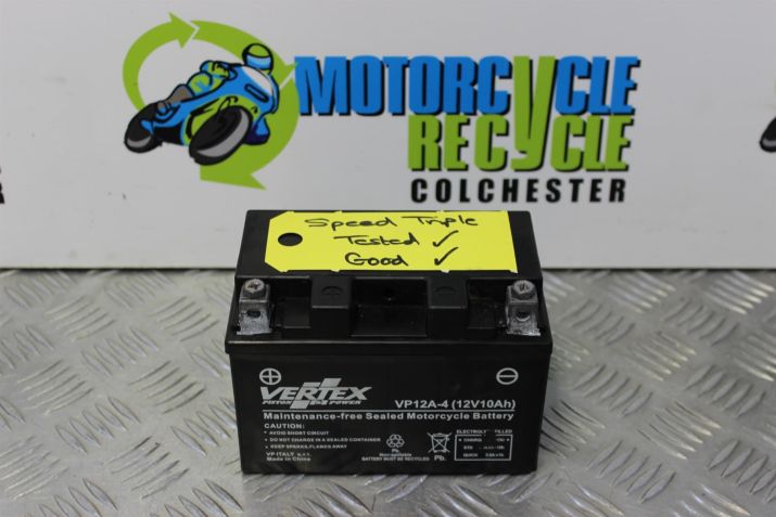 Triumph Speed Triple 1050 Battery Vertex VP12A-4 2005 to 2007 B056