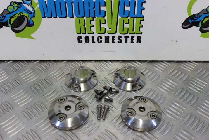 Triumph Legend TT Frame Caps 1998 to 2001 900 B052