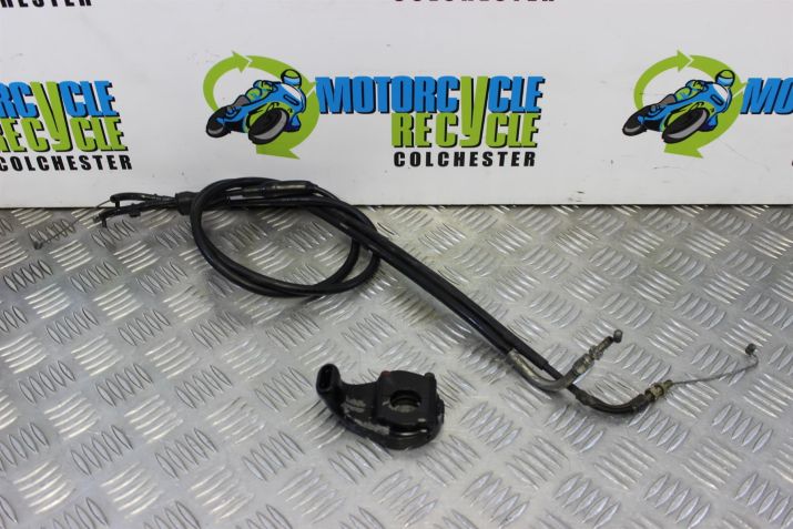 Yamaha XJR 1300 Throttle Cables with Mount 1999 to 2003 XJR1300 B048