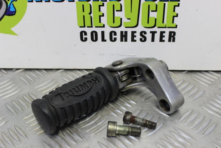 Triumph Legend TT Footrest Hanger Left Riders Front 1998 to 2001 900 B052