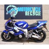 Yamaha R6 Headlight UK Genuine 5EB YZF-R6 1999 to 2002 B069