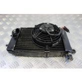 Aprilia RSV 1000 Mille Radiator Right with Fan 2001 2002 RSV1000 B047