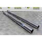 BMW R 1150 GS Fork Stanchions Chrome Sliders R1150GS 1999 to 2001 B055