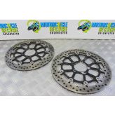 Ducati Multistrada 1200 Brake Discs Front 2010 to 2012 MTS B076