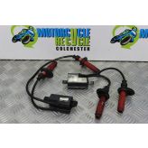 Suzuki GSF 600 Bandit Ignition Coils with Caps Leads 1995 to 1999 GSF600 B063