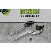 Honda VFR 800 Levers Brake Clutch Silver 1998 to 2001 VFR800 VFR800F B050