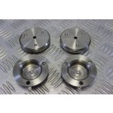 Triumph Legend TT Frame Caps 1998 to 2001 900 B052