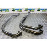 Triumph Legend TT Exhaust Downpipes Headers 1998 to 2001 900 B052