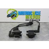 Ducati Monster 1100 Evo Ignition Coils with Caps Leads 2012 2013 M1100 B082