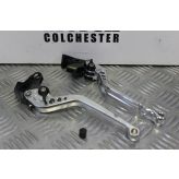 Honda VFR 800 Levers Brake Clutch Silver 1998 to 2001 VFR800 VFR800F B050