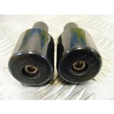 Suzuki GSXR 750 Bar End Weights 2000 to 2003 K1 K2 K3 GSXR750 B075