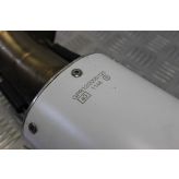 BMW K 1200 S Exhaust Race Can GPR G.P.R White K1200S 2004 to 2008 B061