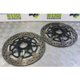 Honda VFR 750 F Brake Discs Front 1994 to 1997 VFR750 VFR750F B105