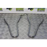 Triumph Legend TT Pannier Rails Frames Chrome 1998 to 2001 900 B052