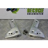 Triumph Speed Triple 1050 Radiator Guards Side Metal 2005 to 2007 B056