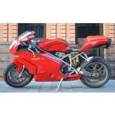 Ducati 749 Biposto 2004 Exhaust Silencer Heat Shield (damaged) #449