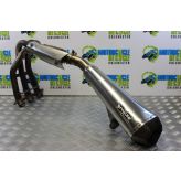 Triumph Street Triple 675 Exhaust Downpipes Remus Can 2013 to 2016 B049
