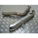 Honda CBR600RR CBR600 RR RR3 2003 Underseat Exhaust Race Can & Link Pipe #448