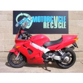 Honda VFR 800 Footrest Hanger Left Front 1998 to 2001 VFR800 VFR800F B077
