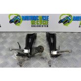 Yamaha FZ8 Fazer Footrest Hangers Pillion Rear 2010 to 2015 FZ8S FZ8N B051